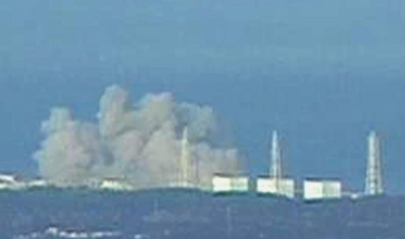 Momentul exploziei de la centrala Fukushima, Foto: Reuters