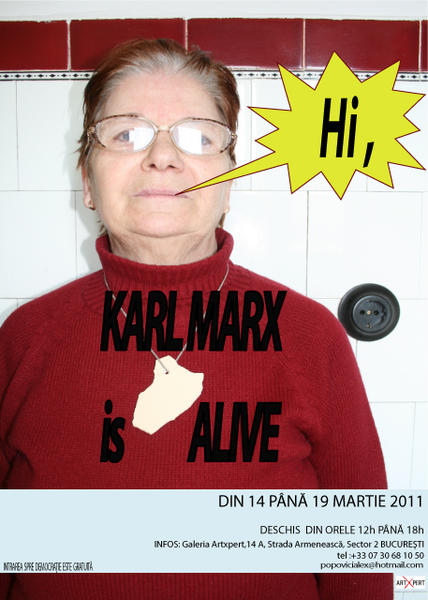 Afis Marx is Alive, Foto: Alex Popovici