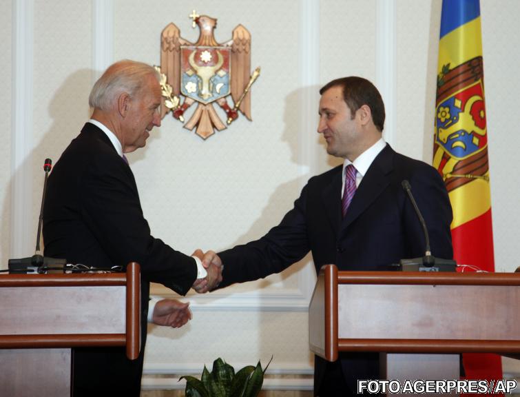 Biden si Filat, Foto: Agerpres