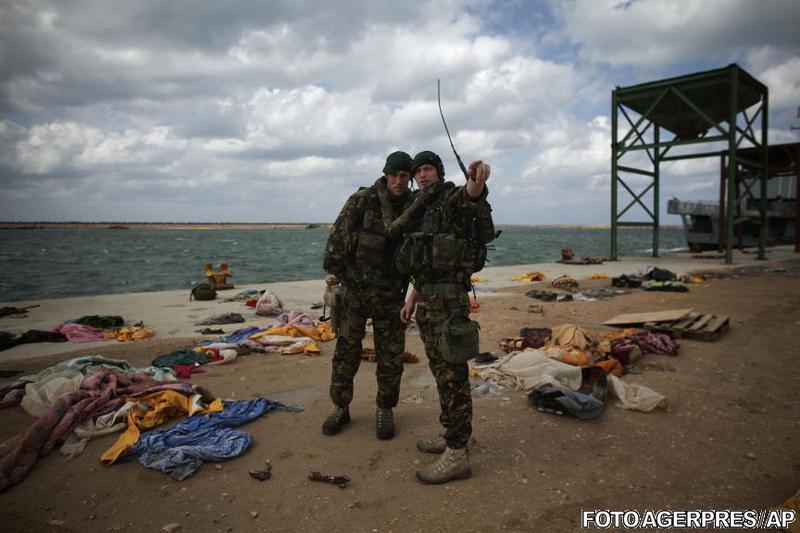 Comandouri britanice, in Benghazi, Foto: Agerpres