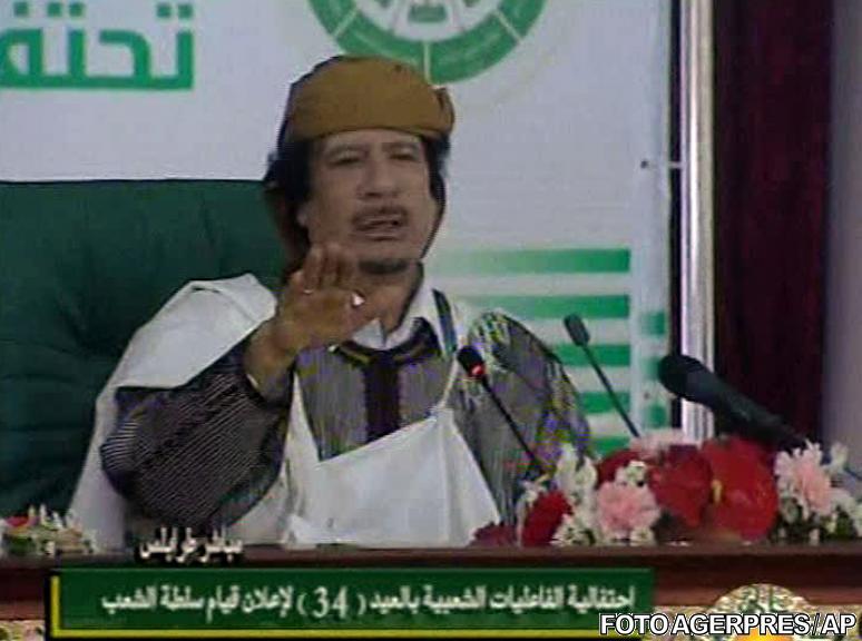 Muammar Gaddafi, Foto: Agerpres