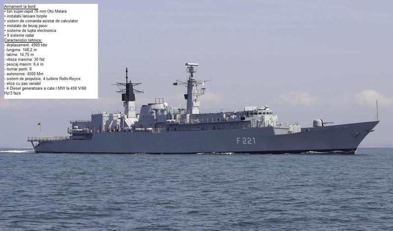 Fregata Ferdinand, Foto: Navy.ro