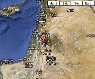 Harta Siriei, Foto: Google Maps