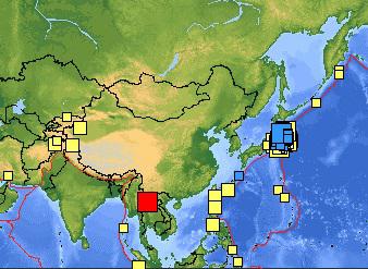 Seism in Asia, Foto: USGS