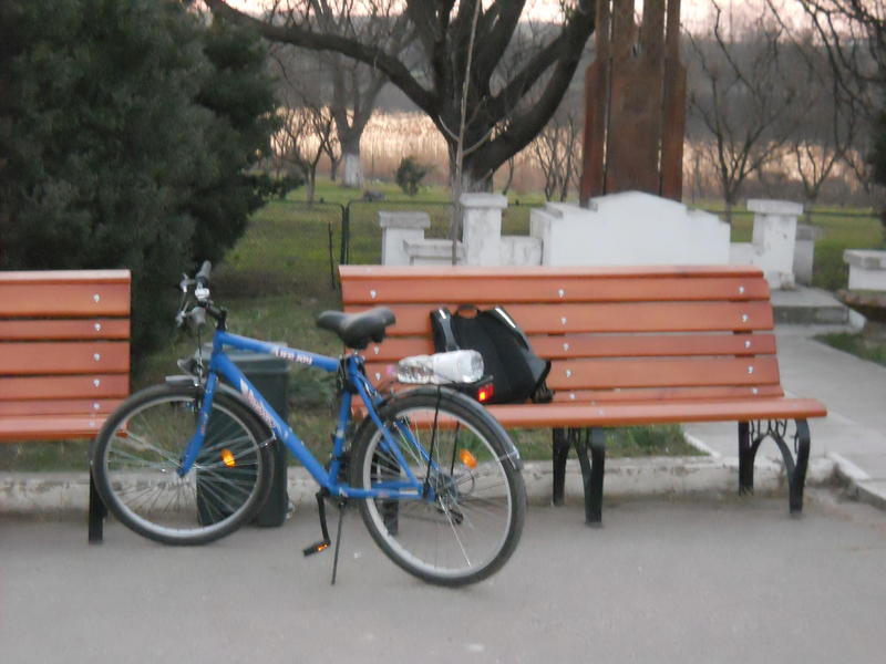 Cu bicicleta la Manastirea Cernica, Foto: USER UPLOADED