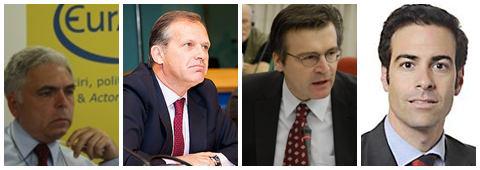 Adrian Severin, Ernst Strasser, Zoran Thaler si Pablo Zalba Bidegain, Foto: Colaj foto