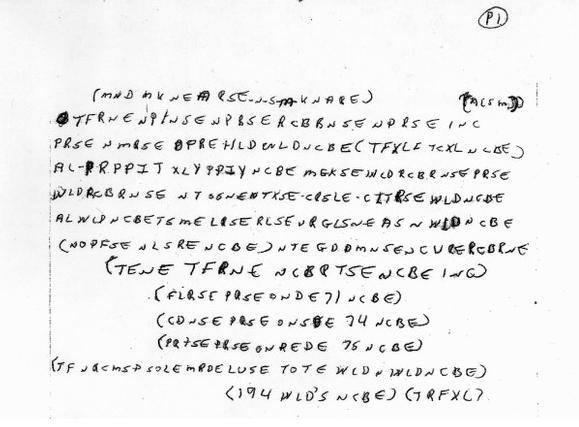 Continutul mesajului ramane un mister pana in prezent, Foto: FBI