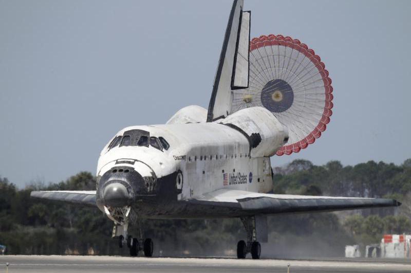 Ultima aterizare a navetei Discovery, Foto: Reuters