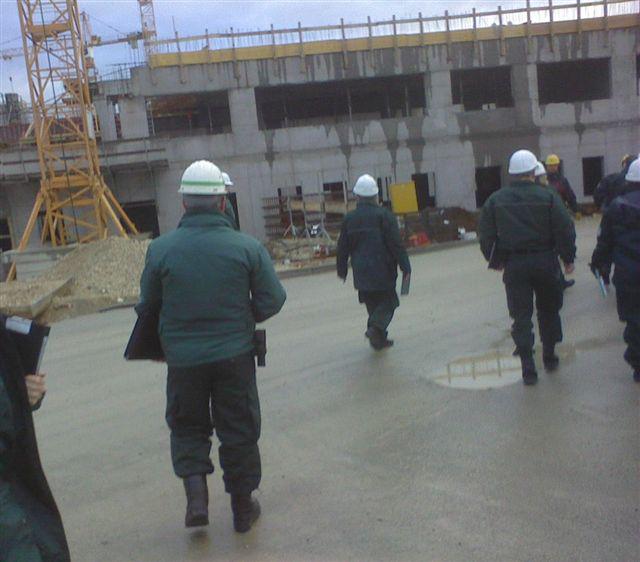 FKS la control pe santier, Foto: Hotnews