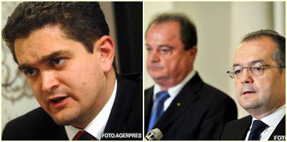 Paleologu, Blaga si Boc, Foto: Colaj / Sursa foto: Agerpres