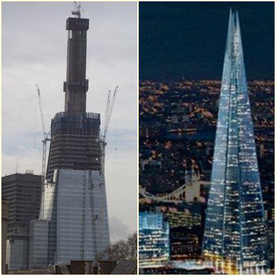 Tha Shard of glass colaj, Foto: EurActiv.ro