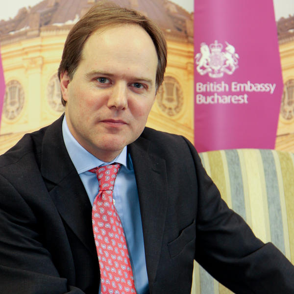 Martin Harris, ambasadorul Marii Britanii la Bucuresti, Foto: Hotnews