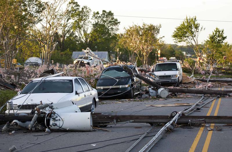 Pagube provocate de tornade, Foto: Reuters