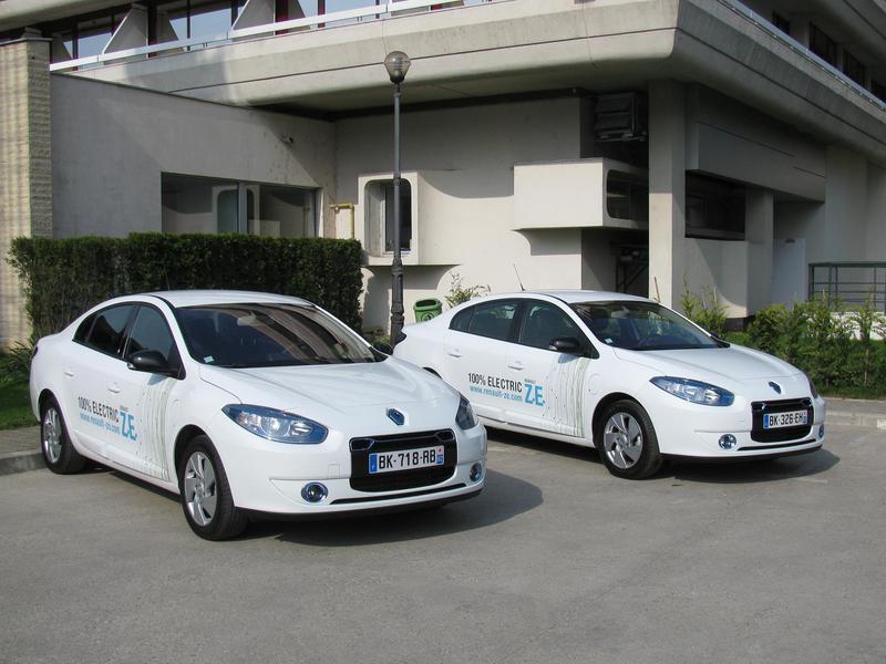 Renault Fluence ZE la Bucuresti, Foto: Hotnews