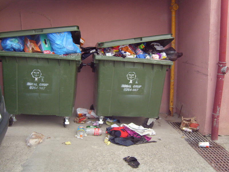 Gunoi menajer, Foto: USER UPLOADED