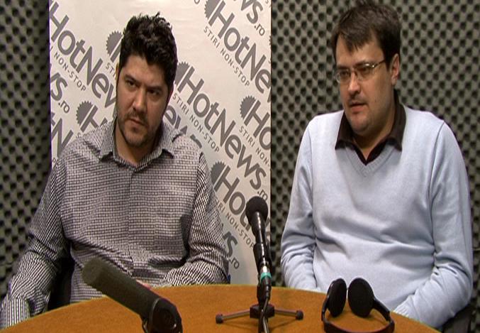 Cristian Ghinea si Dragos Dinu, Foto: Hotnews