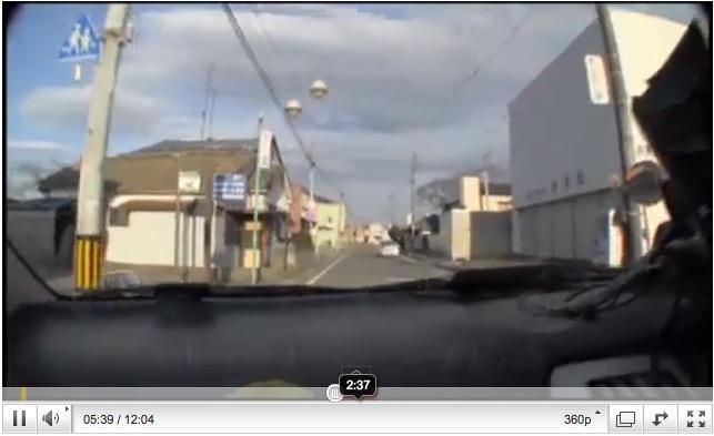 In interiorul zonei de excluziune de la Fukushima, Foto: Captura YouTube