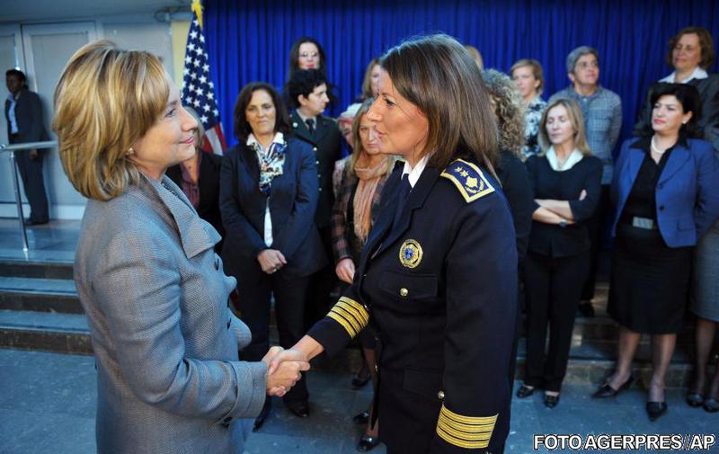 Atifete Jahjaga si Hillary Clinton, Foto: AGERPRES