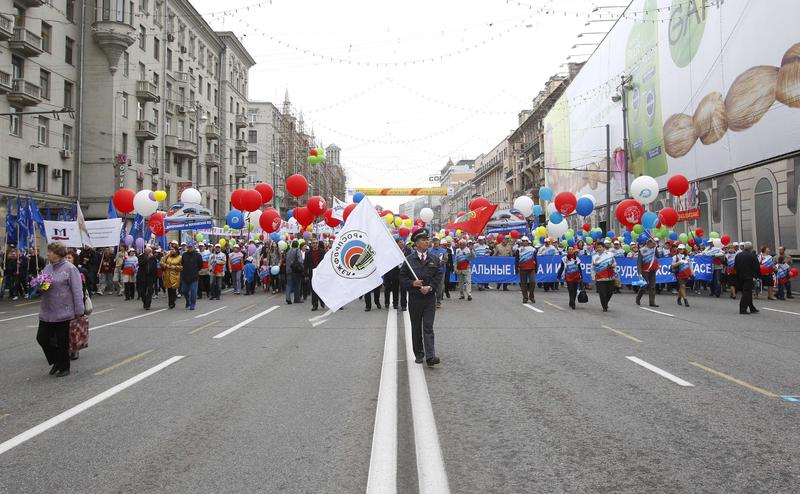 Defilare la Moscova, 1 mai 2011, Foto: Reuters