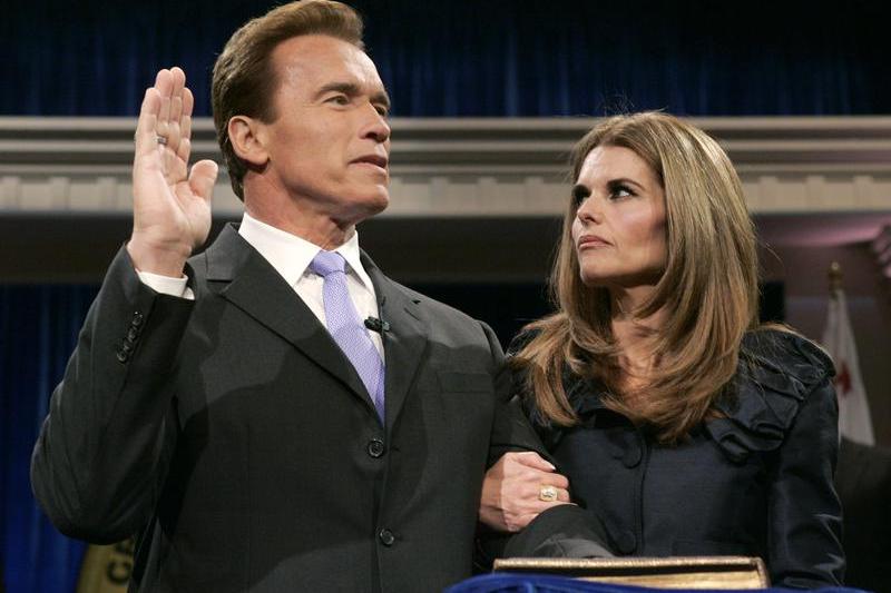 Arnold Schwarzenegger si sotia sa, Maria Shriver, Foto: Reuters