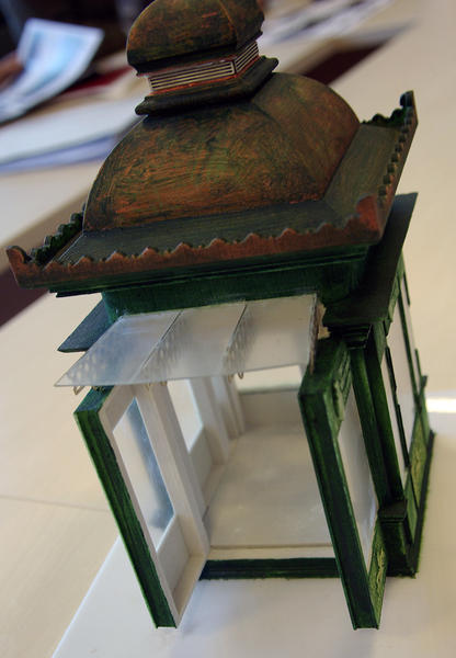 Macheta chioscului, Foto: Hotnews