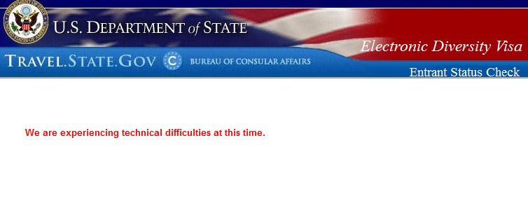 Greseala de computer, Foto: Captura Departamentul de Stat