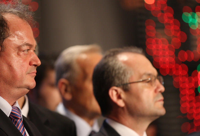 Blaga si Boc, Foto: HotNews / DP