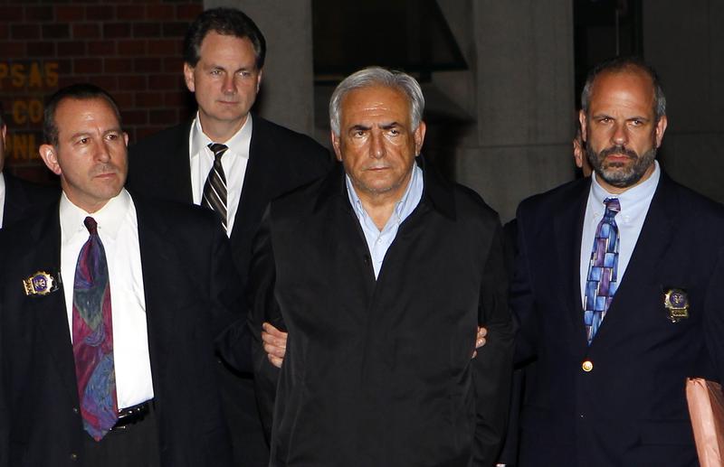 Dominique Strauss-Kahn a parasit incatusat comisariatul din Harlem, Foto: Reuters