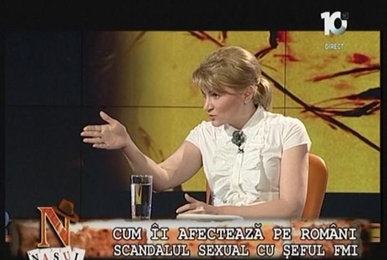 Adreea Vass la 10tv, Foto: 10TV