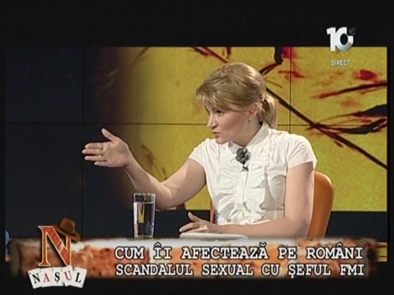 Adreea Vass la 10tv, Foto: 10TV