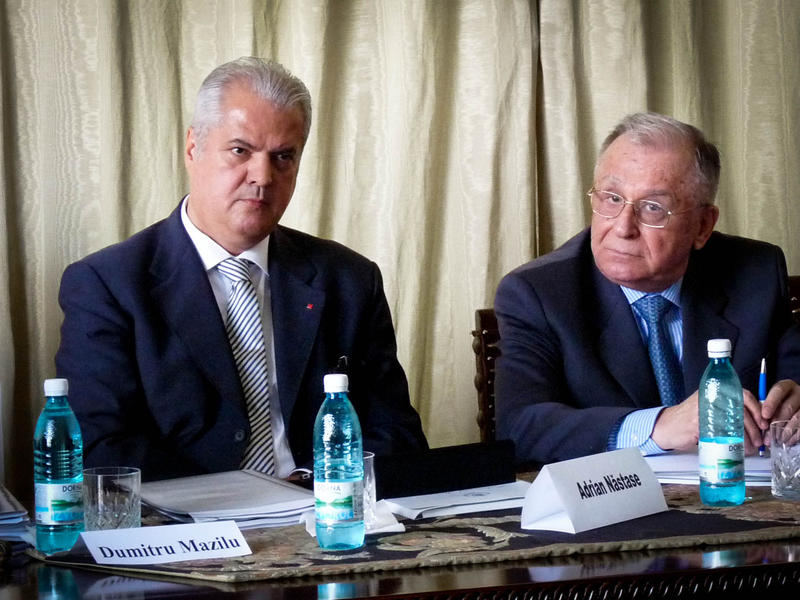 Adrian Nastase si Ion Iliescu, Foto: HotNews.ro / Victor Cozmei