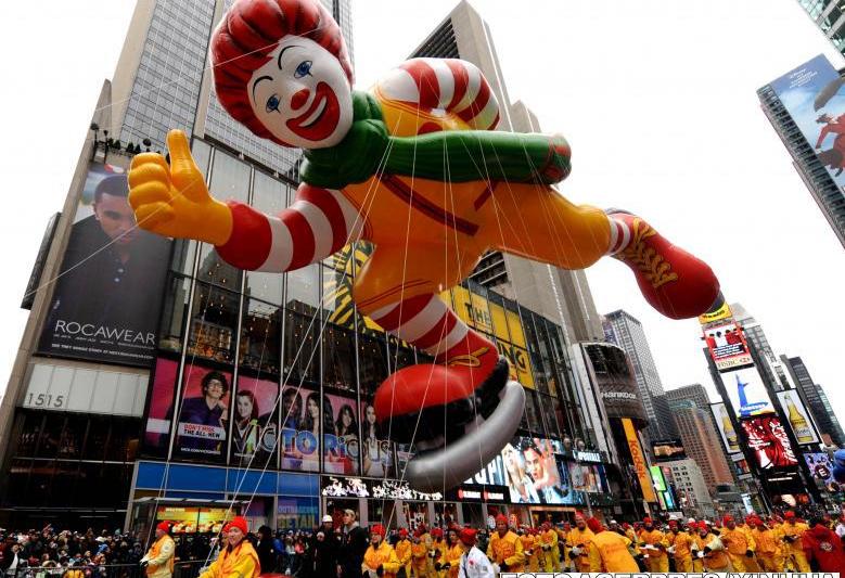Mascota Ronald McDonald, Foto: Agerpres
