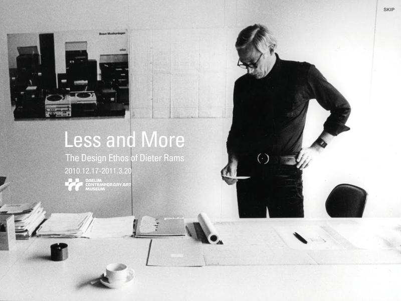 Dieter Rams, Foto: Daelim Museum Seul
