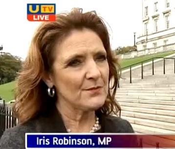 Iris Robinson, MP britanic, Foto: Captura Youtube.com