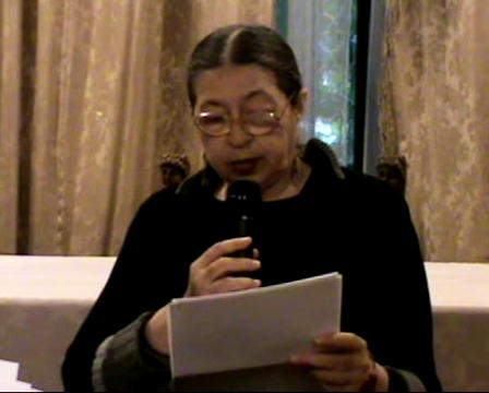 poeta Angela Marinescu, Foto: Captura video