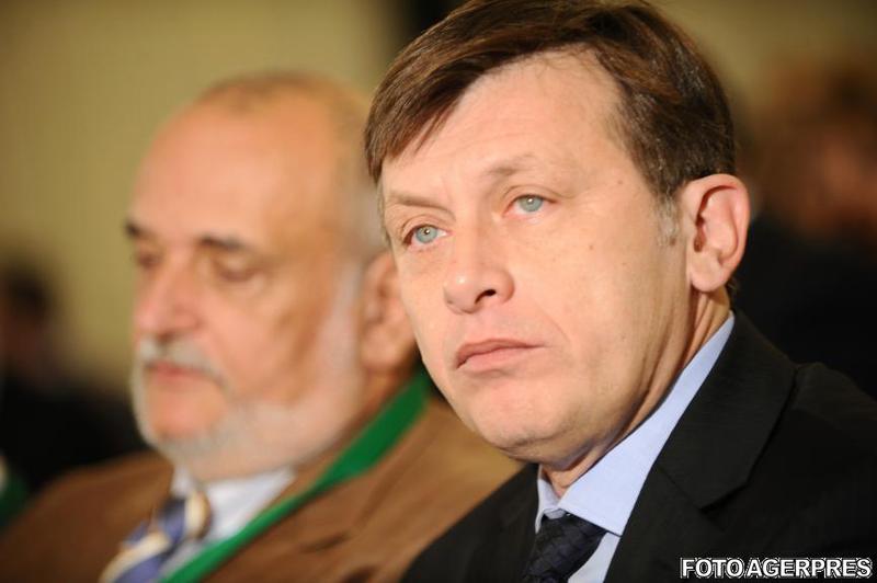 Dinu Patriciu si Crin Antonescu, Foto: Agerpres