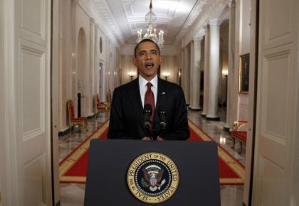 Barack Obama anunta moartea lui Osama bin Laden, Foto: Reuters