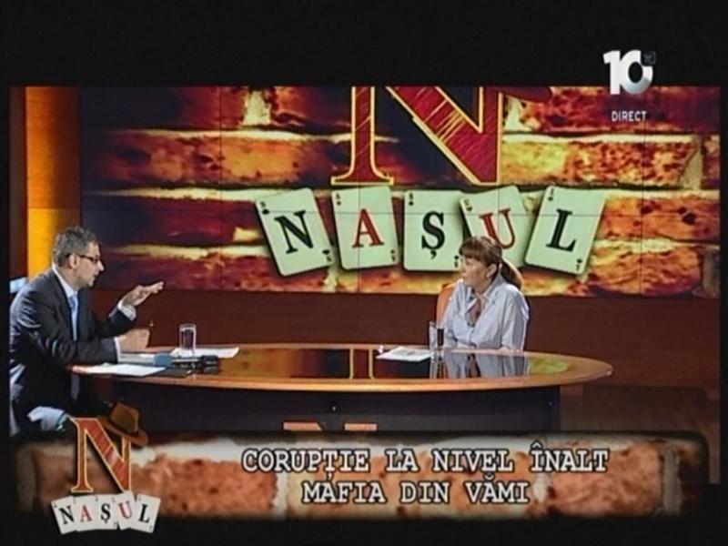 Monica Macovei la Nasul, Foto: Captura 10 TV
