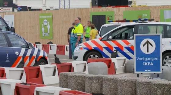 Incident la Eindoven, Foto: Captura YouTube