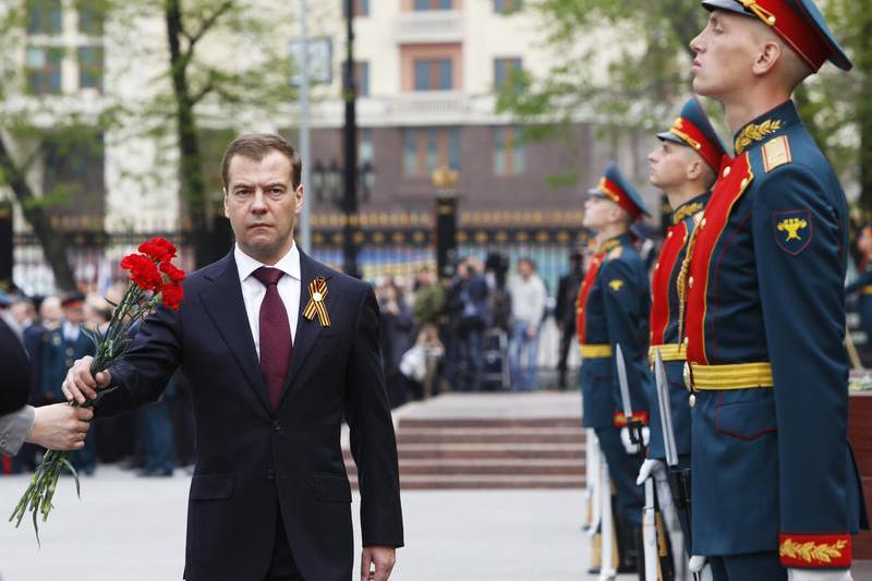 Medvedev, la festivitatile pentru Ziua Victoriei impotriva nazismului, Foto: Reuters