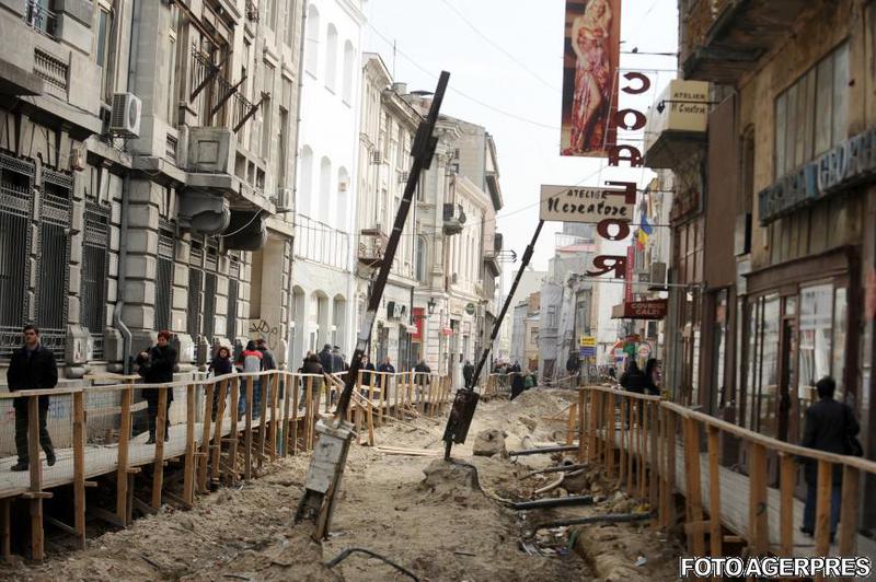 zona Lipscani, nu demult, Foto: Agerpres