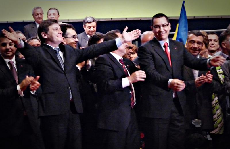 Crin Antonescu si Victor Ponta, Foto: Hotnews