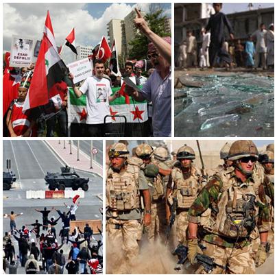 Presa in Diagonala, Foto: Colaj foto