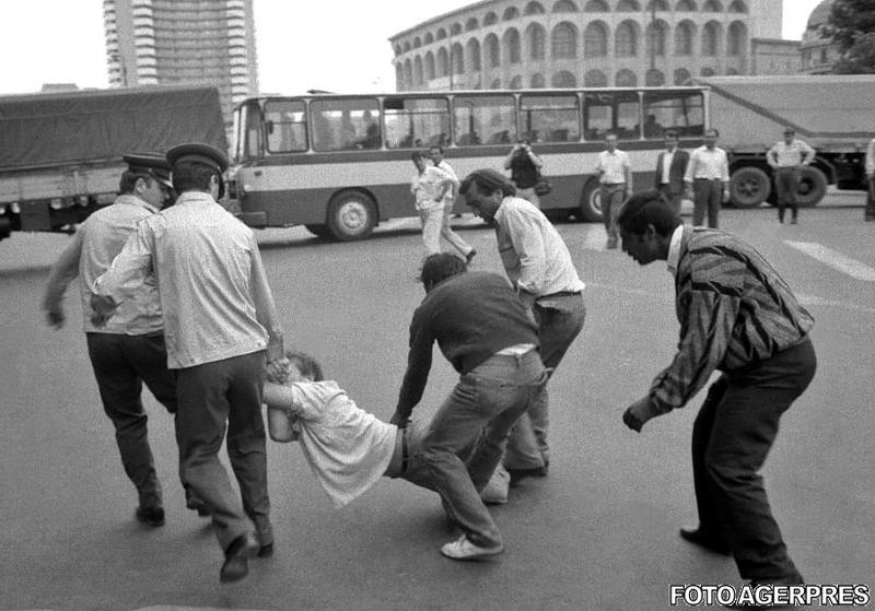 Mineriada 13-15 iunie Bucuresti 21, Foto: Arhiva Agerpres