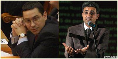 Ponta vs Turcescu, Foto: Colaj / Sursa: Agerpres