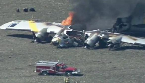 Incident aviatic, Foto: Captura YouTube