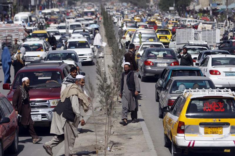 Traficul din Kabul, capitala afghana, Foto: Reuters