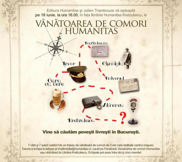 Vanatoarea de comori, Foto: Humanitas