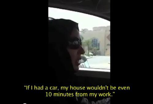 Manal Al Sharif s-a filmat la volan si a determinat miscarea Women2Drive in Arabia Saudita, Foto: Captura YouTube