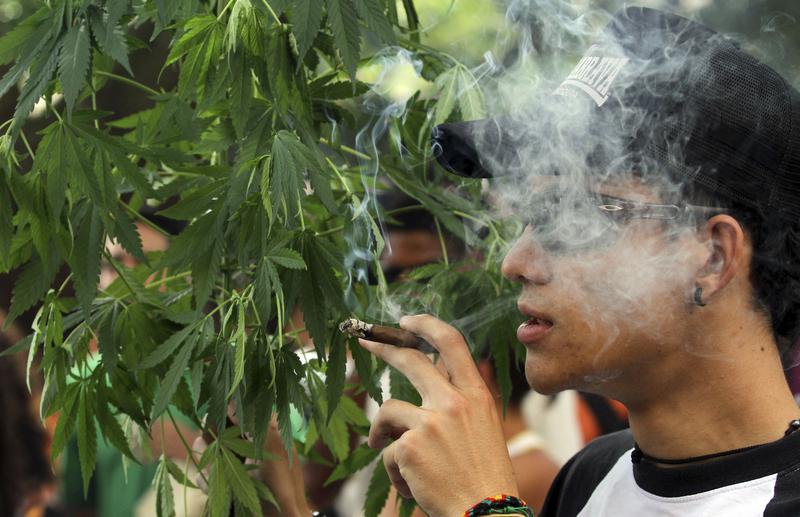 Mars pro-marijuana in Columbia, Foto: Reuters